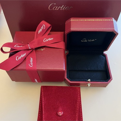 Cartier earrings case empty - case,