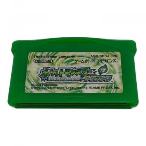 Nintendo pokemon leafgreen - pokemon,