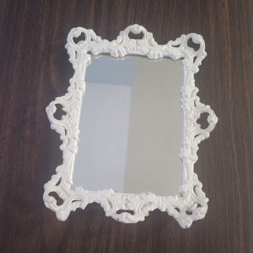 Vtg iron art ornate cast - iron,