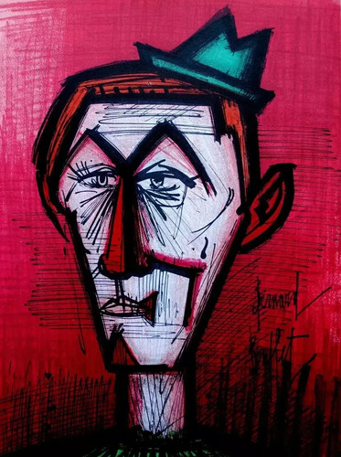 Buffet bernard the red clown - bernard:,