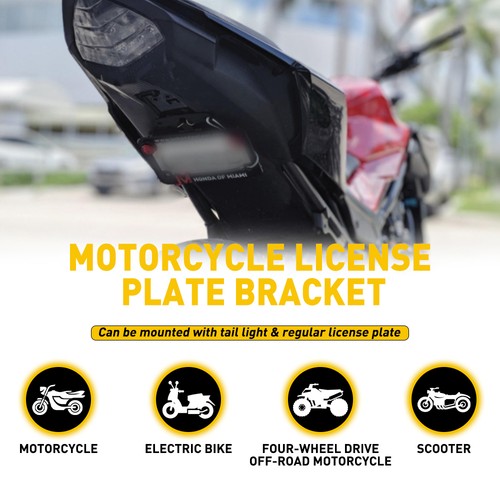 Universal motorcycle license - universal,
