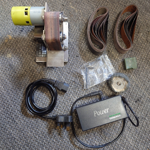Mini tabletop belt - tabletop, sander
