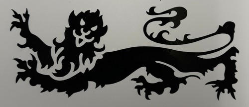 England lion 5 car - england,