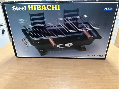 Steel hibachi bbq grill - hibachi,