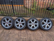 JAGUAR XE X760 SET OF 4 18" ALLOY WHEELS WITH TYRES GX73-1007-DA