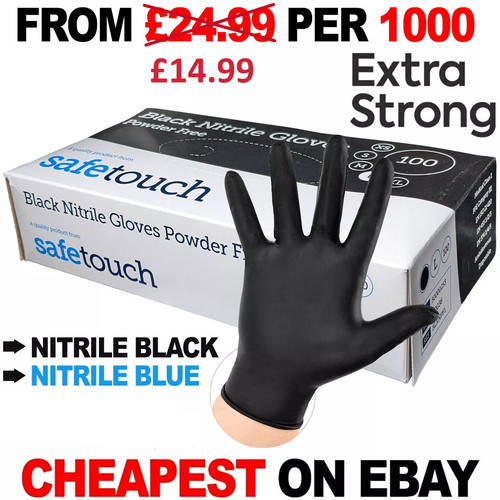 Nitrile disposable gloves - nitrile,