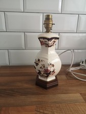 Mason's Ironstone Blue Mandalay Ceramic Lamp Light 