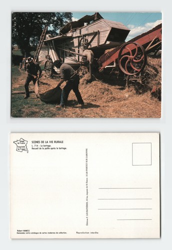 Vintage postcard rural - vintage, life