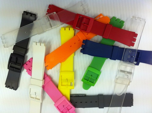 Plastic watch straps - plastic,