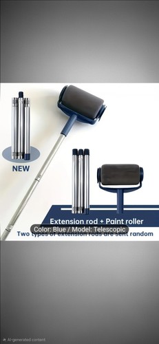 Set paint rollers - set, extension