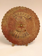 Vintage Brass Perpetual Desk