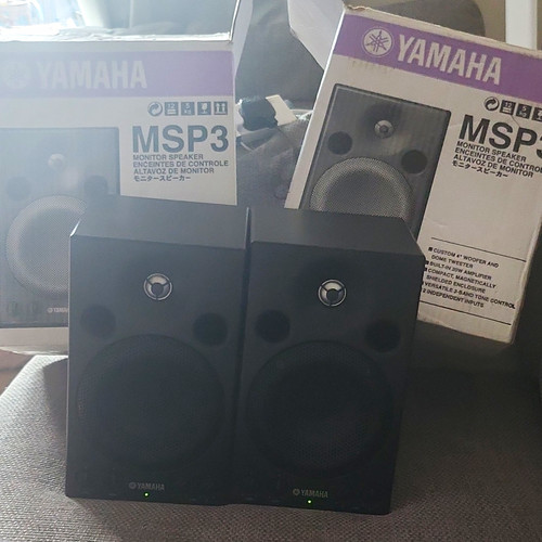Yamaha msp3 active studio - msp3,