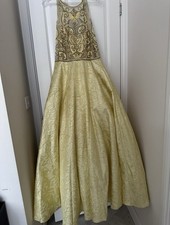 Morilee Yellow With Gold