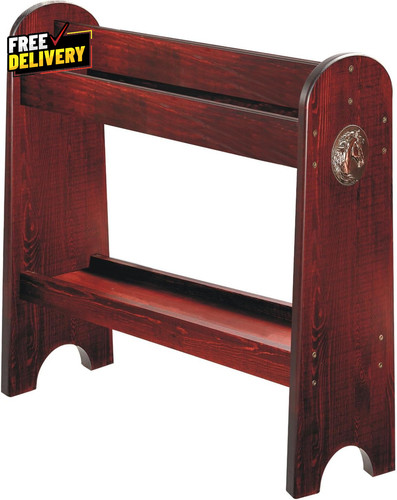 Pine wood saddle rack - pine,