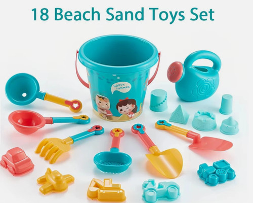 Toy-Summer-Kid's-Bucket-and-Sp