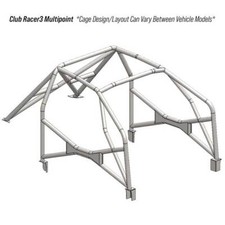 BMW 3 Series E36 Coupe Multipoint CDS Roll Cage Kit - Club Racer 3