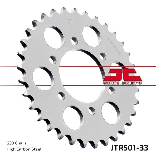 Steel rear sprocket - rear,