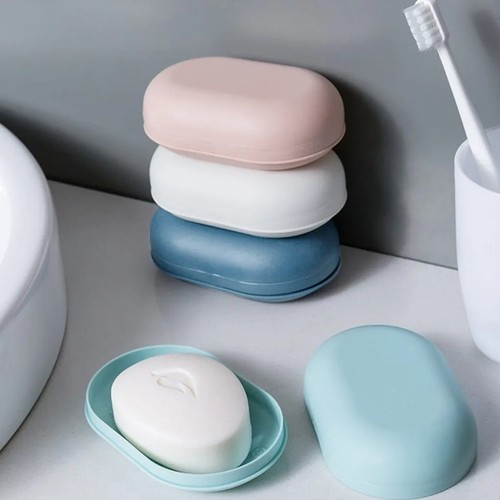 Travel holder with lid - holder, soap