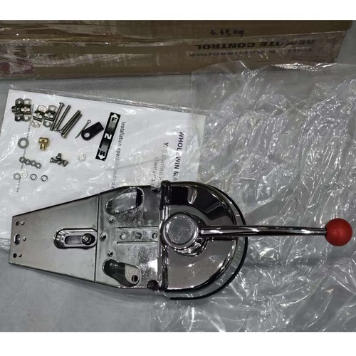 Single lever marine - single, boat