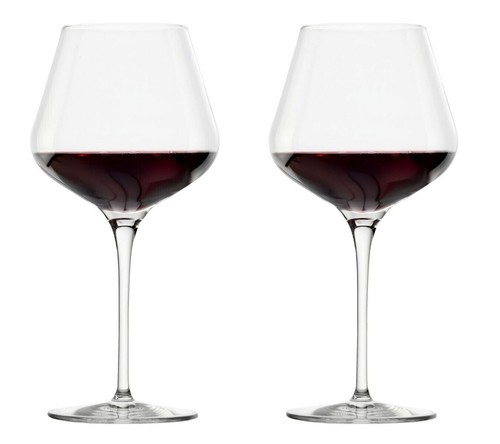 640ml large burgundy red - 2x,