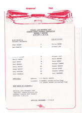 Arsenal v Reading Football