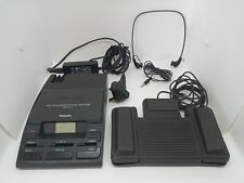 Philips 720 Transcription System with Foot Pedal & Power Supply & Headphones