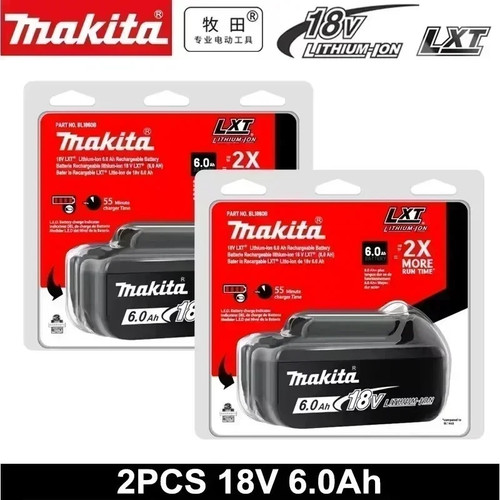 Genuine makita 6ah - 2x, 18v