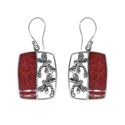 Handcrafted red sponge - sponge, coral