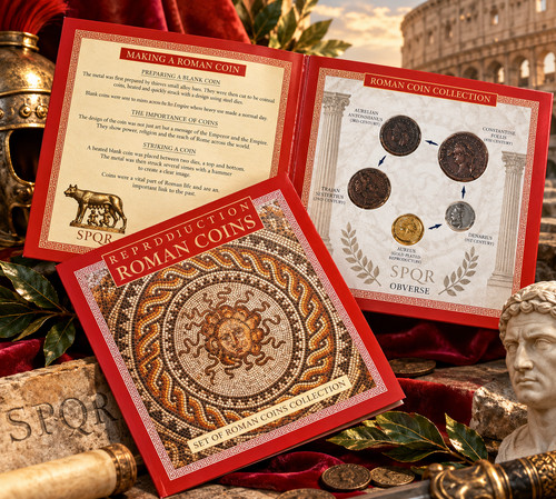 Roman coin set - set,