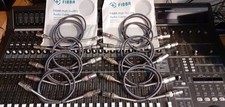 10 x 1m xlr cables HI QUAL DMX