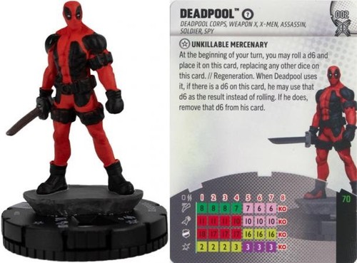 Heroclix marvel deadpool - marvel,