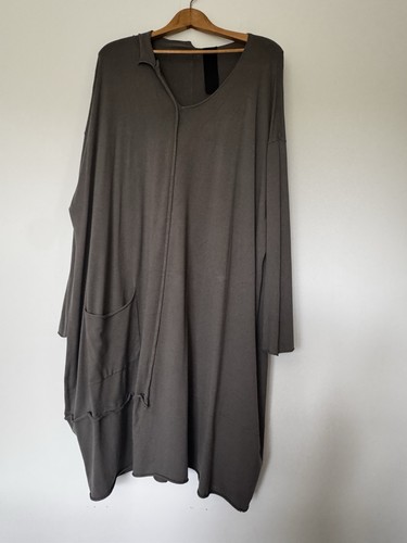 Rundholz oversized grey dress - grey,