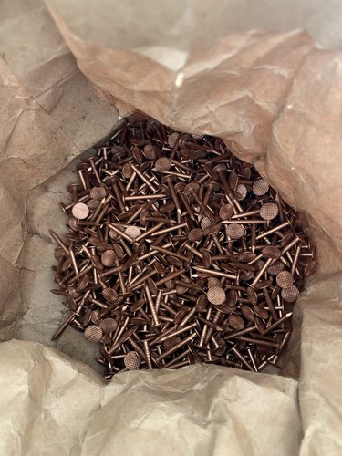 Copper clout nails 10mm - -, x