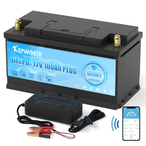 Bluetooth lifepo4 12v - bluetooth, 100ah