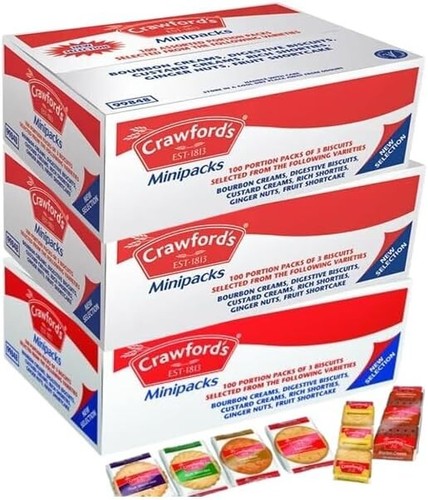 Crawfords mini packs - packs, 100's