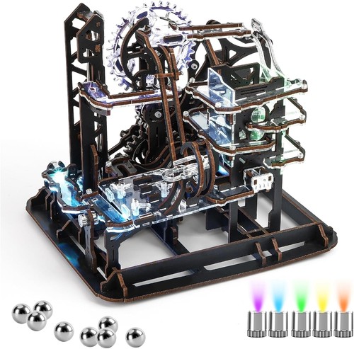 Nicknack marble run wooden - marble,