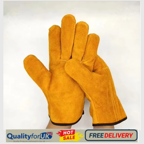 Welding gloves short - welding, cuff
