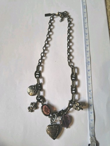 Oasis gunmetal charm - gunmetal,