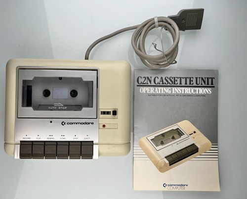 Commodore c2n cassette unit - c2n,