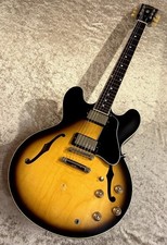 Gibson ES-335 Satin Vintage Burst 3.87㎏ Electric Guitar W/Hard Case Used Product