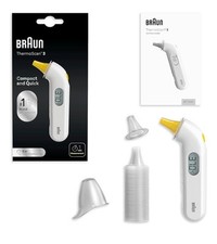 Braun Healthcare ThermoScan 3 Infrared Ear Thermometer Baby Infant Child IRT3030