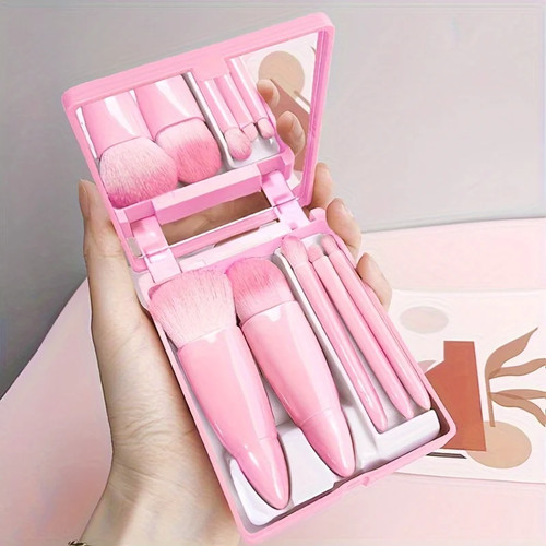 5pcs portable makeup brush - makeup,
