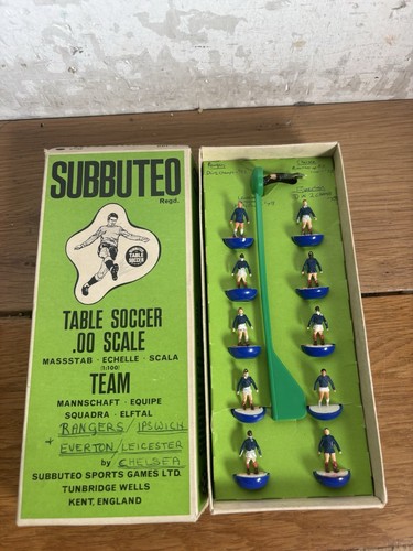 Subbuteo italy rangers everton - subbuteo,