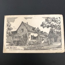 The Hob Nails Little Washbourne Gloucestershire Advertising Postcard Booklet 