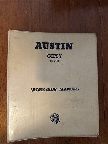 Austin gipsy 4x4 workshop - 4x4,