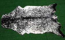 Luxury Goat hide Rug Hair on