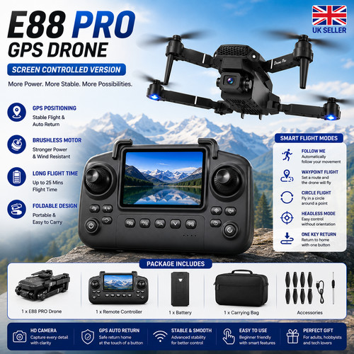 Gps drone with camera - 8k, wifi