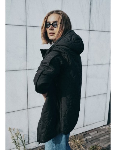 Zara water repellent quilted