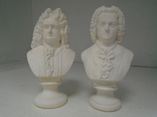 Vintage handel and bach - and,