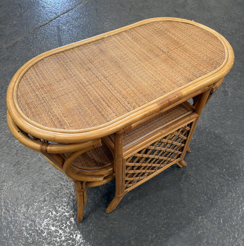 Vintage bamboo bistro set - vintage,